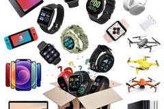 Bulk Lots: Mystery Box With 100 Items Of ready To Sell Merchandise