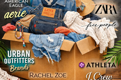 Bulk Lots: 25 Pieces of Curated Clothing for Resellers! Popular Brands!