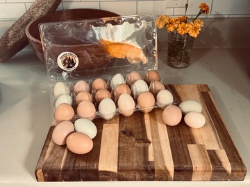 Selling with In-person Payment: Chicken Eggs