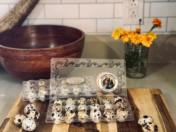 Selling with In-person Payment: Coturnix Quail Eggs
