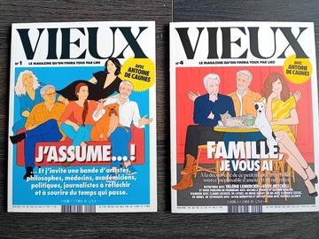 Vente: Lot de 2 revues "VIEUX"