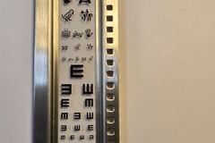 Selling with online payment: Visual Acuity Glass Slide Mtal Frame