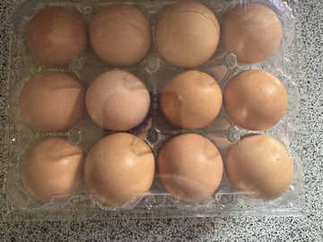 Selling with In-person Payment: Fresh farm eggs
