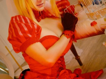 Selling with online payment: Nero Claudius red saber (Fate) set