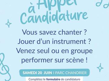 Actualité: ⭐️  Appel à candidature: la scène est à vous ! ⭐️ 