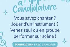 Actualité: ⭐️  Appel à candidature: la scène est à vous ! ⭐️ 