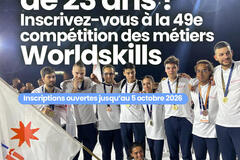 Actualité: Inscrivez-vous a la compète : WorldSkills
