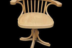 Vente: Chaise pivotante style Baumannn
