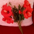 Vente: LOT DE 6 HIBISCUS ARTIFICIELS