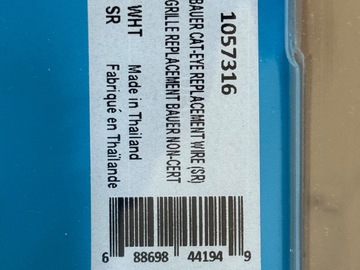 Verkaufen mit Online-Zahlungen: Bauer NME One Cat Eye Gitter weiß 