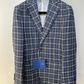 Selling with online payment: [EU][NO US TAX] NWT Suitsupply blue checked Jort jacket, size 36R