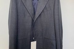 Selling with online payment: [EU] NWT Suitsupply charcoal full canvas jacket, size 40R