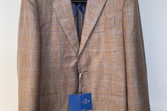 Selling with online payment: [EU][NO US TAX] NWT Suitsupply Jort bronze checked jacket, 36R