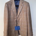 Selling with online payment: [EU][NO US TAX] NWT Suitsupply Jort bronze checked jacket, 36R