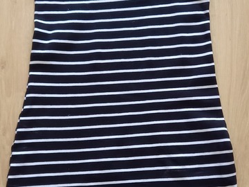 Selling: ROBE RAYEE NOIRE ET BLANCHE PECCA