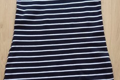 Vente: ROBE RAYEE NOIRE ET BLANCHE PECCA