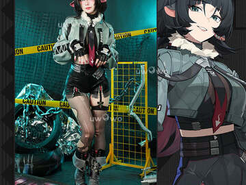 Selling with online payment: Uwowo Jane Doe Cosplay Full Set
