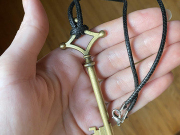 Selling with online payment: Eren Jaeger Key necklace Attack On Titan