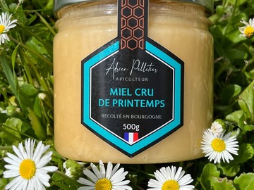 Les miels : Miel de printemps crémeux du Gâtinais