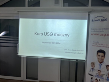 Kurs: USG w urologii – moszna i prącie (kurs specjalistyczny