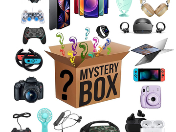 Bulk Lots: Mystery Box With 100 Items Of ready To Sell Merchandise
