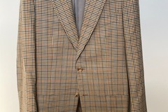 Selling with online payment: [EU][NO US TAX] New Dunhill multicolored check jacket, size 38R
