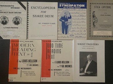 Selling with online payment: Old School Drum Books Collection
