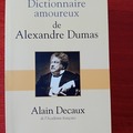 Selling: Dictionnaire amoureux de Alexandre Dumas - A. Decaux - Plon
