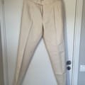 Selling with online payment: [EU][NO US TAX] NWOT Suitsupply off white trousers, size w34