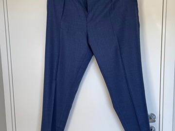 Selling with online payment: [EU][NO US TAX] NWOT Suitsupply mid blue hopsack pants, size w31