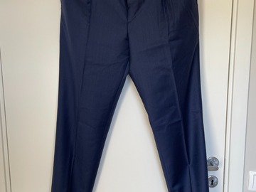 Selling with online payment: [EU][NO US TAX] NWOT Suitsupply mid blue s130 wool trousers, w32