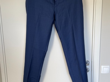 Selling with online payment: [EU][NO US TAX] NWOT Suitsupply mid blue s110 wool trousers, w32