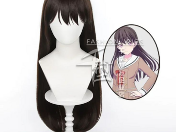 Selling with online payment: Long Brown Wig Cosplay Taki Shiina Bang Dream Bandori