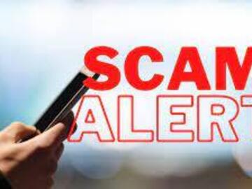 Announcement: Scammer alert!