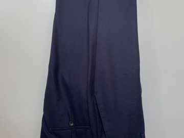 Selling with online payment: [EU][NO US TAX] NWOT Suitsupply navy mesh trousers, size w36