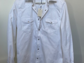 Selling with online payment: [EU][NO US TAX] NWT Suitsupply denim western shirt, 15.5L\15.75L