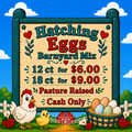 Selling with In-person Payment: Barnyard Mix Hatching Eggs