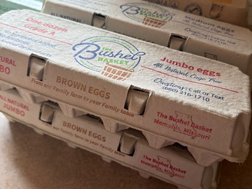 Selling with In-person Payment: Fresh Farm Eggs