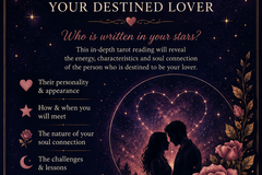 Selling: Written in the Stars- Your Destined Lover