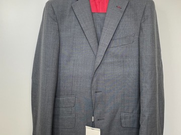 Selling with online payment: [EU][NO US TAX] NWT Suitsupply dark grey super 150 suit, size 36R