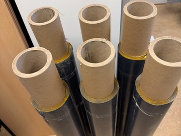 Nieuwe apparatuur: Zelfklevend loodbehang 6 stuks
