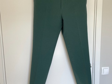 Selling with online payment: [EU][NO US TAX] NWT Cavour green seersucker trousers, size w34