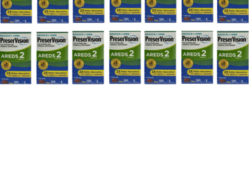 Bulk Lots: Bausch + Lomb PreserVision AREDS 2 Eye Vitamins 120ct EACH 9/27