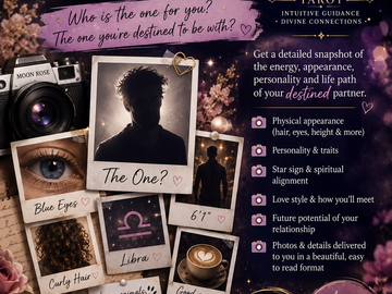 Selling: SOULMATE SNAPSHOT READING- WHO IS THE ONE FOR YOU?