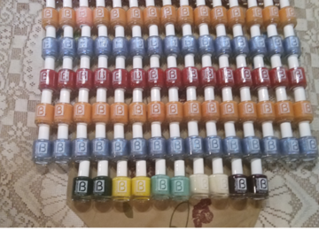 Bulk Lots: Lot of 100 Bettina Nail Polish Assorted Colors