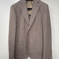 Selling with online payment: [EU][NO US TAX] NWT Lardini brown glen check jacket, size 38R