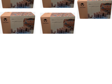 Bulk Lots: Calista Ion Hot Rollers 12 ,1" Short, 1.25" Medium Clips 5PK