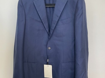 Selling with online payment: [EU][NO US TAX] NWT Suitsupply navy summer cashmere jacket, 38R