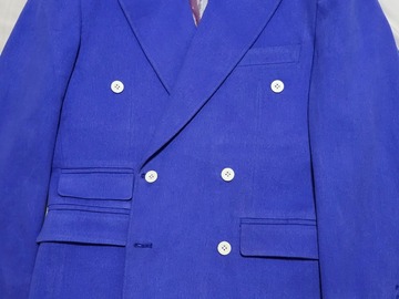 Selling with online payment: Navy Blue double breasted suit