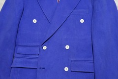Selling with online payment: Navy Blue double breasted suit